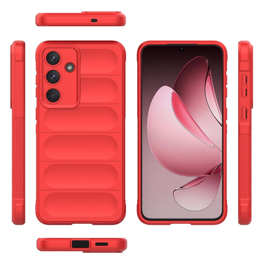 Rugg odolný gélový obal na Samsung Galaxy S25 FE - červený