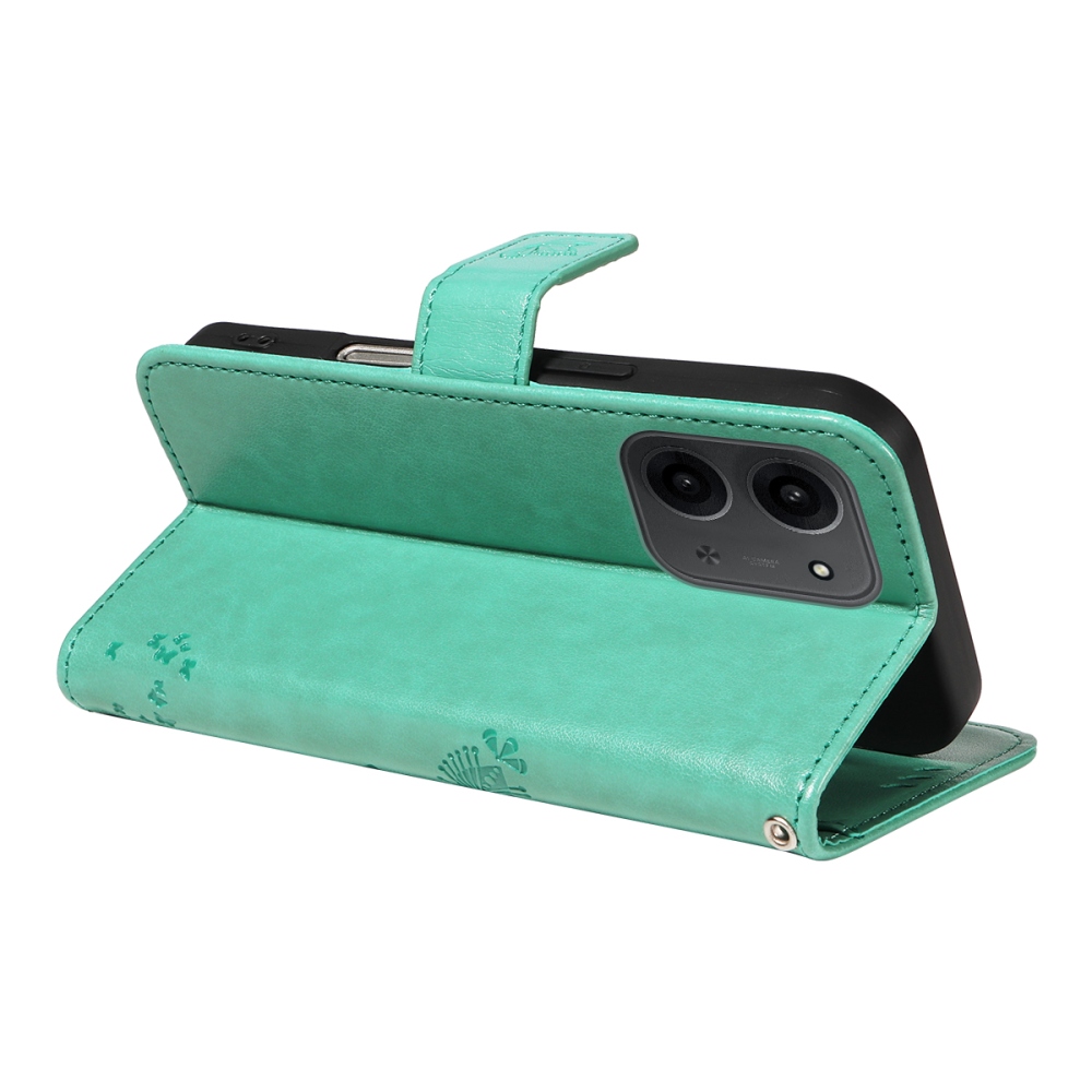 Trees knižkové puzdro na Xiaomi Redmi 15C 4G/5G (173mm) - modrozelené