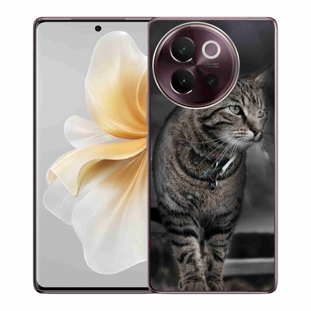 Gélový kryt mmCase na Vivo V40 Lite 5G - mačka