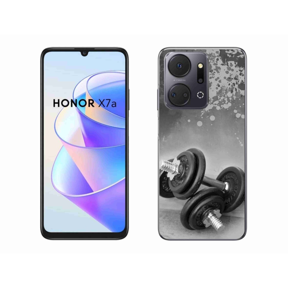 Gélový kryt mmCase na Honor X7a - činky 1
