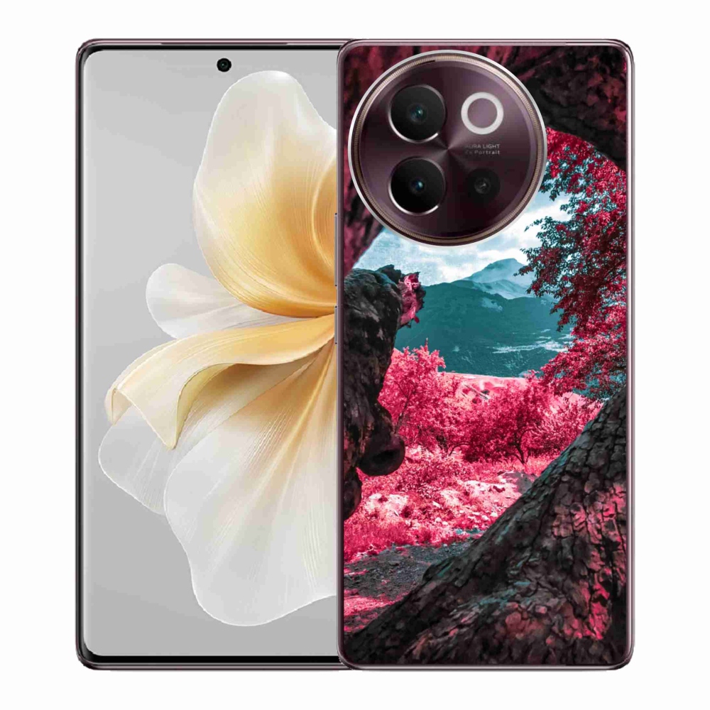 Gélový kryt mmCase na Vivo V40 Lite 5G - výhľad na hory