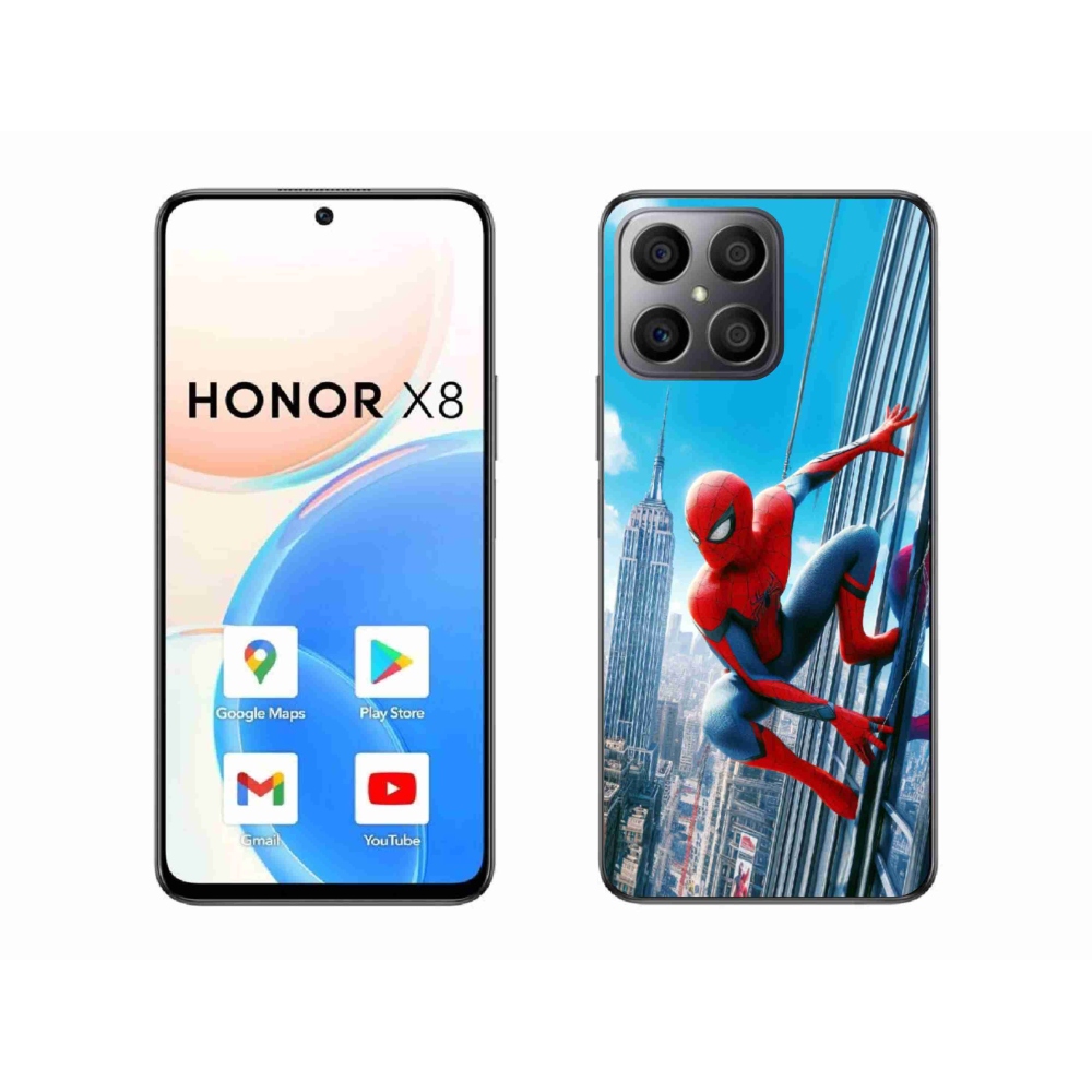 Gélový kryt mmCase na Honor X8 4G - spiderman