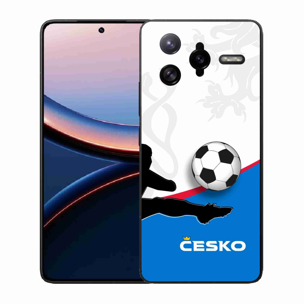 Gélový kryt mmCase na Xiaomi Poco F7 Ultra - futbal Česko 3