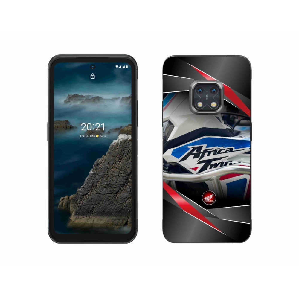 Gélový kryt mmCase na Nokia XR20 - motorka honda