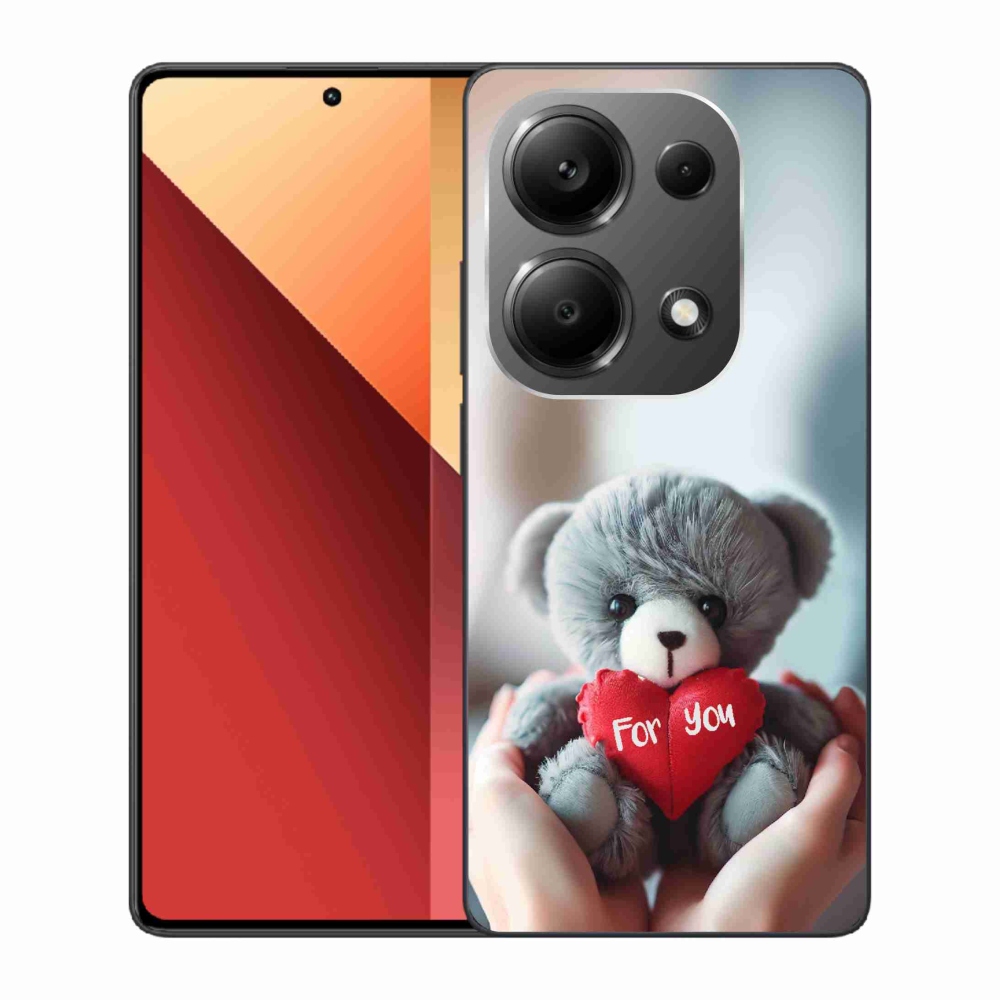 Gélový kryt mmCase na Xiaomi Redmi Note 13 Pro 4G/Poco M6 Pro - medvedík pre zamilovaných