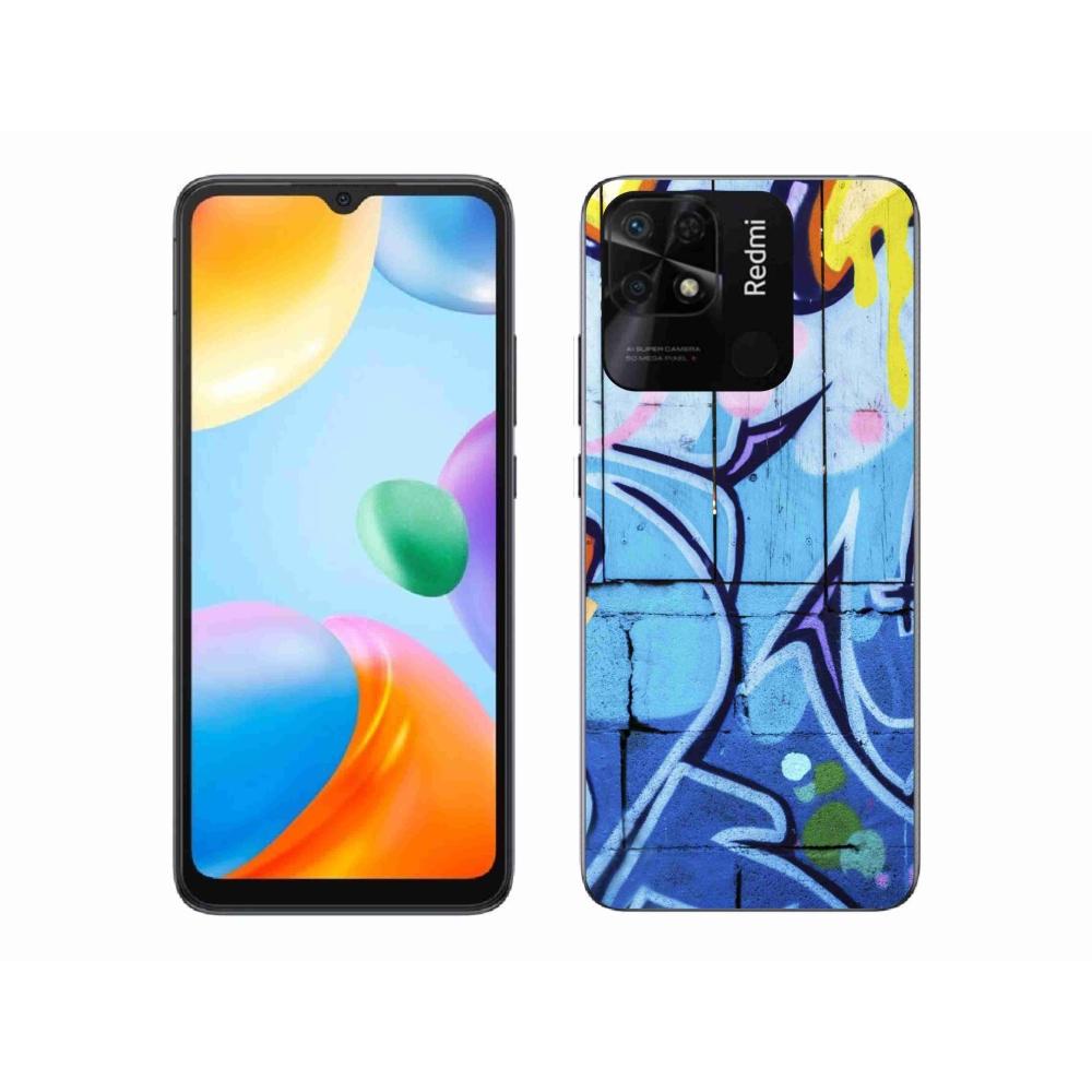 Gélový kryt mmCase na Xiaomi Redmi 10C - graffiti