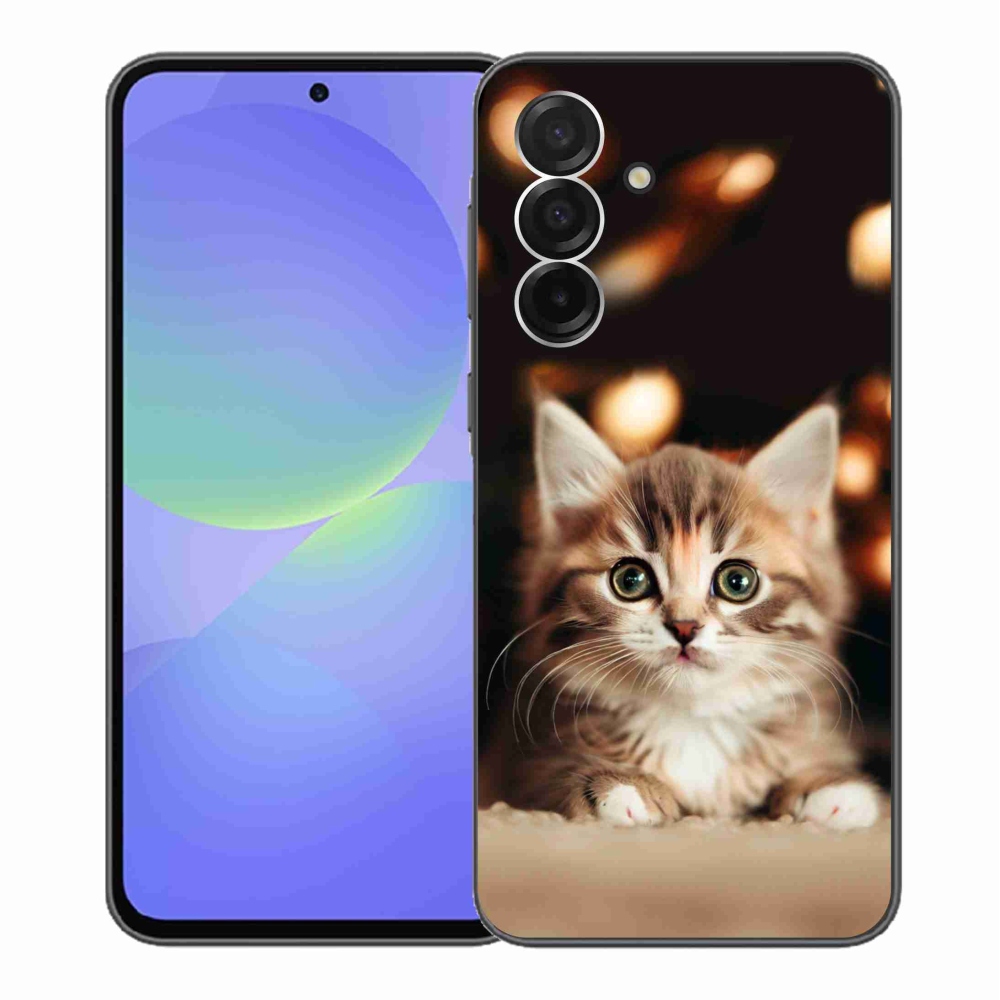 Gélový kryt mmCase na Samsung Galaxy A36 5G - roztomilé mačiatko 2