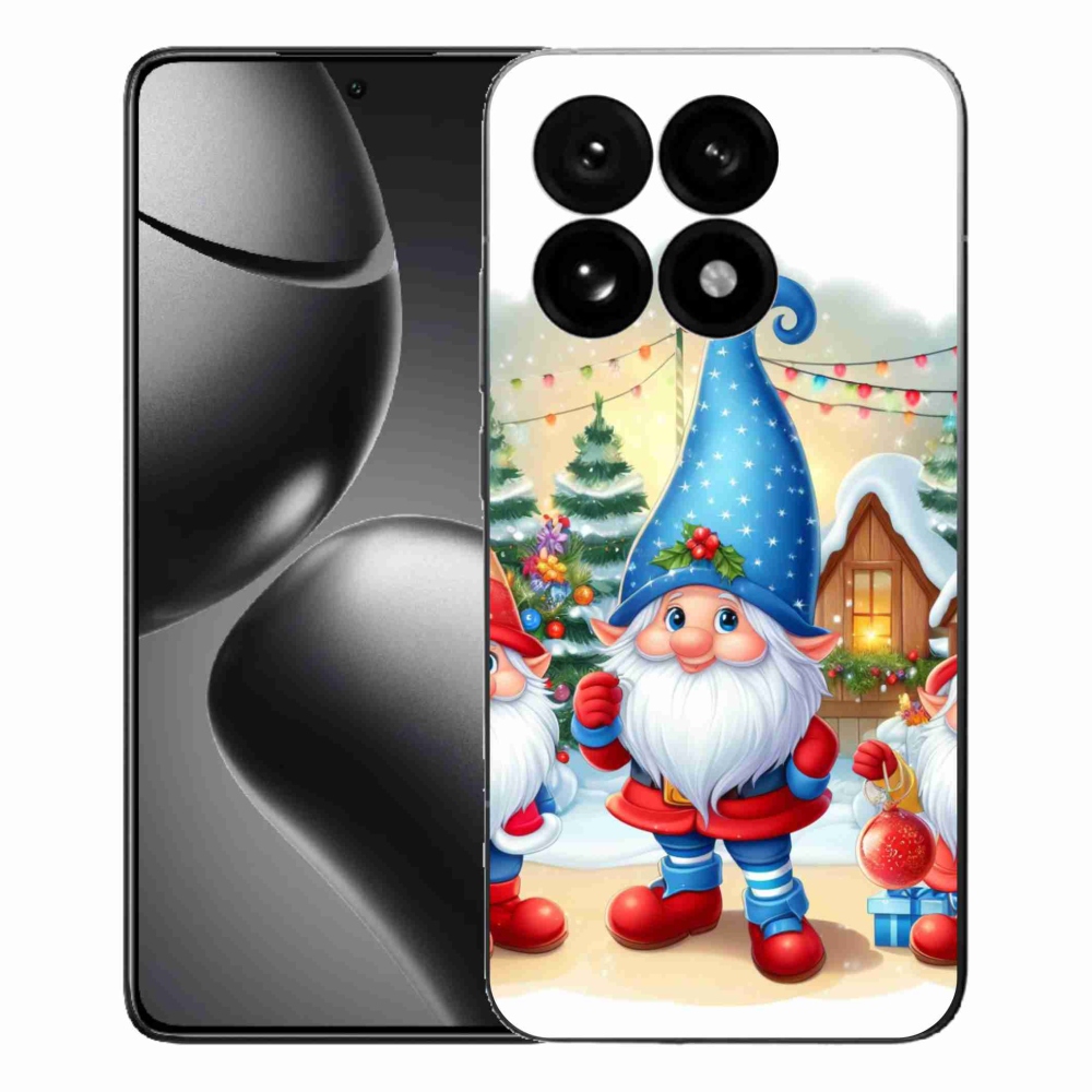 Gélový kryt mmCase na Xiaomi 15T - vianočné škriatkovia