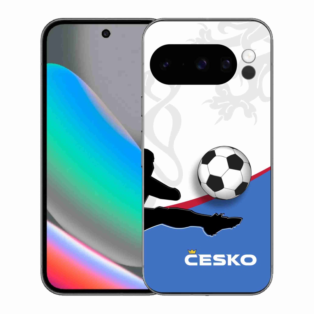 Gélový kryt mmCase na Google Pixel 10 Pro - futbal Česko 3