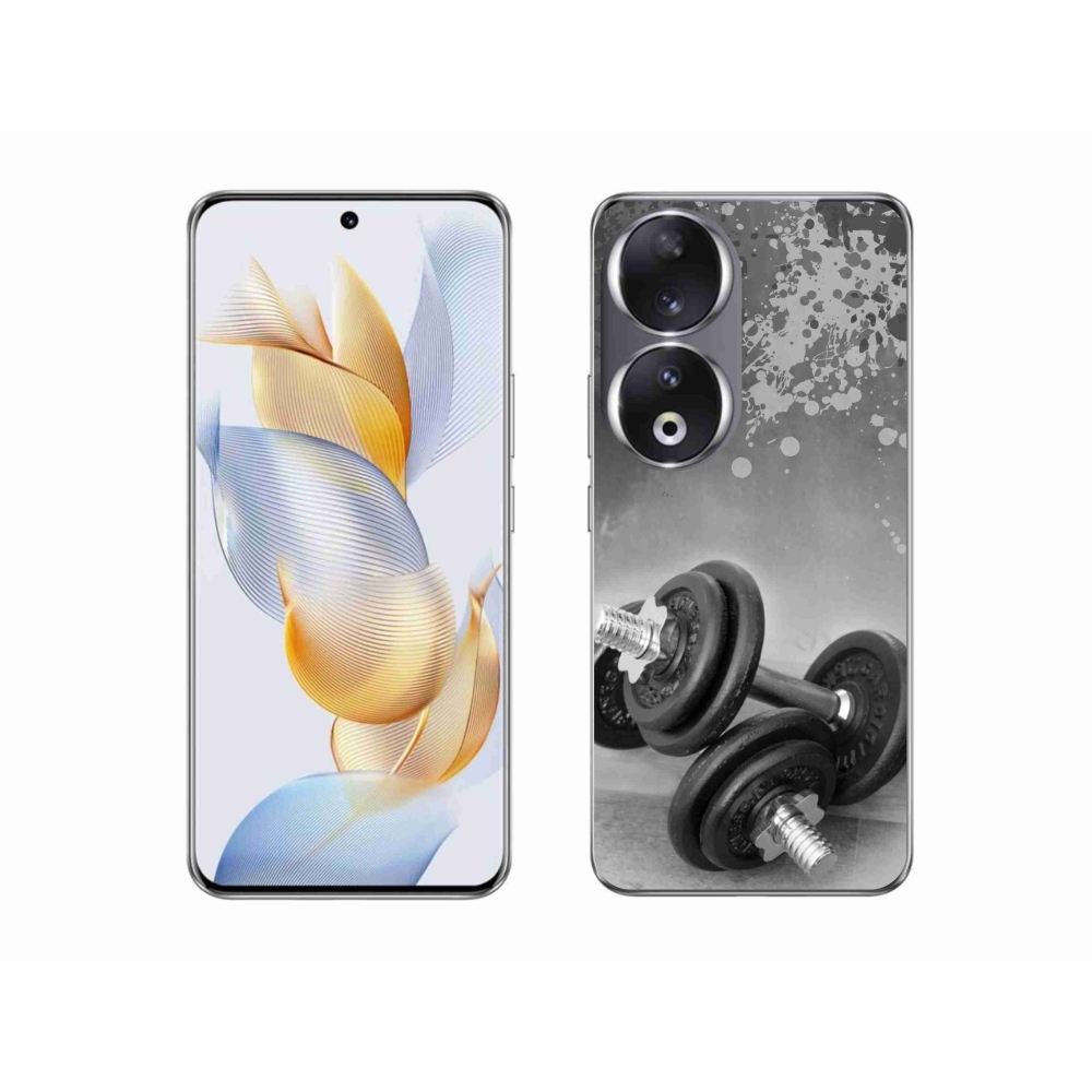 Gélový kryt mmCase na Honor 90 - činky 1