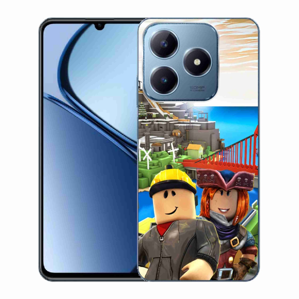 Gélový kryt mmCase na Realme C63 - roblox 1