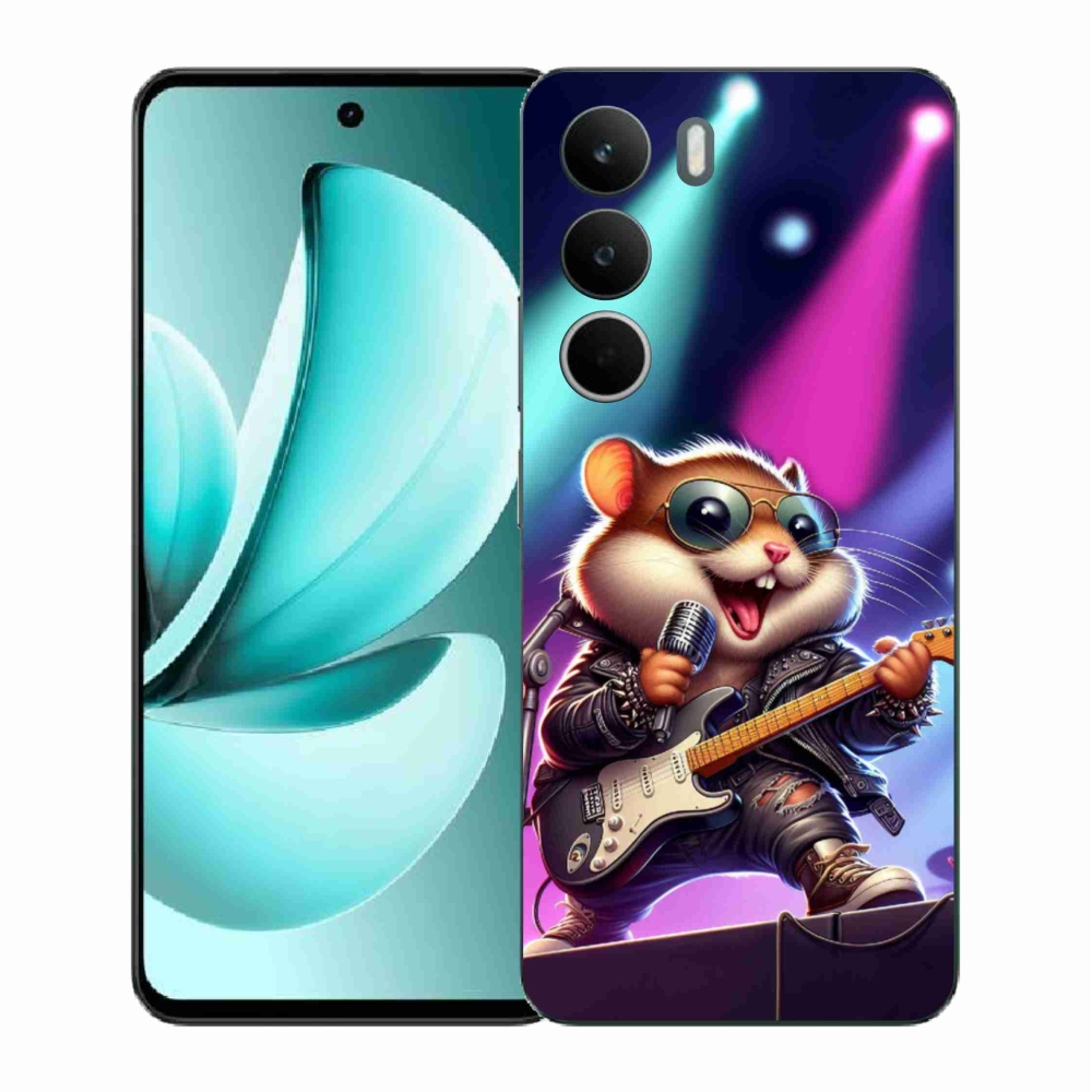 Gélový kryt mmCase na Realme C71 - škrečok rocker