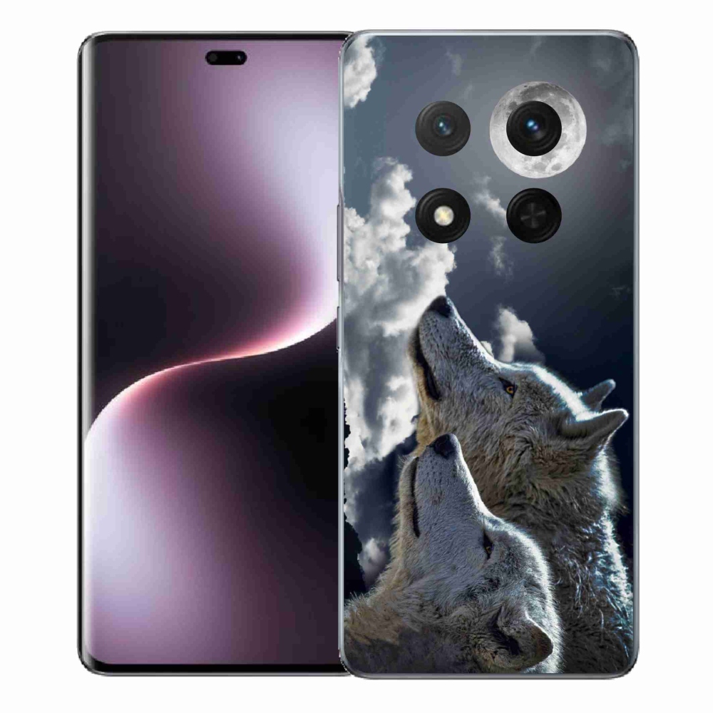Gélový kryt mmCase na Honor Magic 7 Lite 5G - vlci