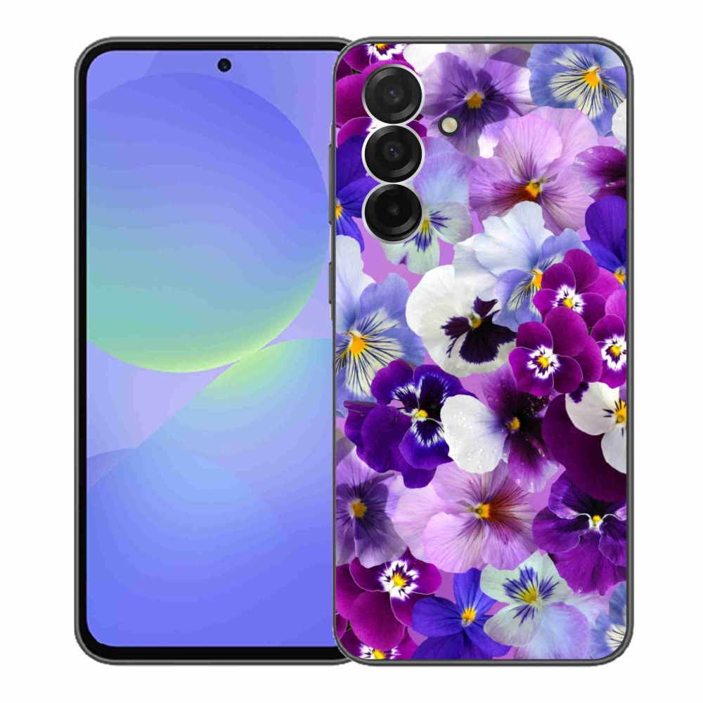 Gélový kryt mmCase na Samsung Galaxy A36 5G - kvety 9