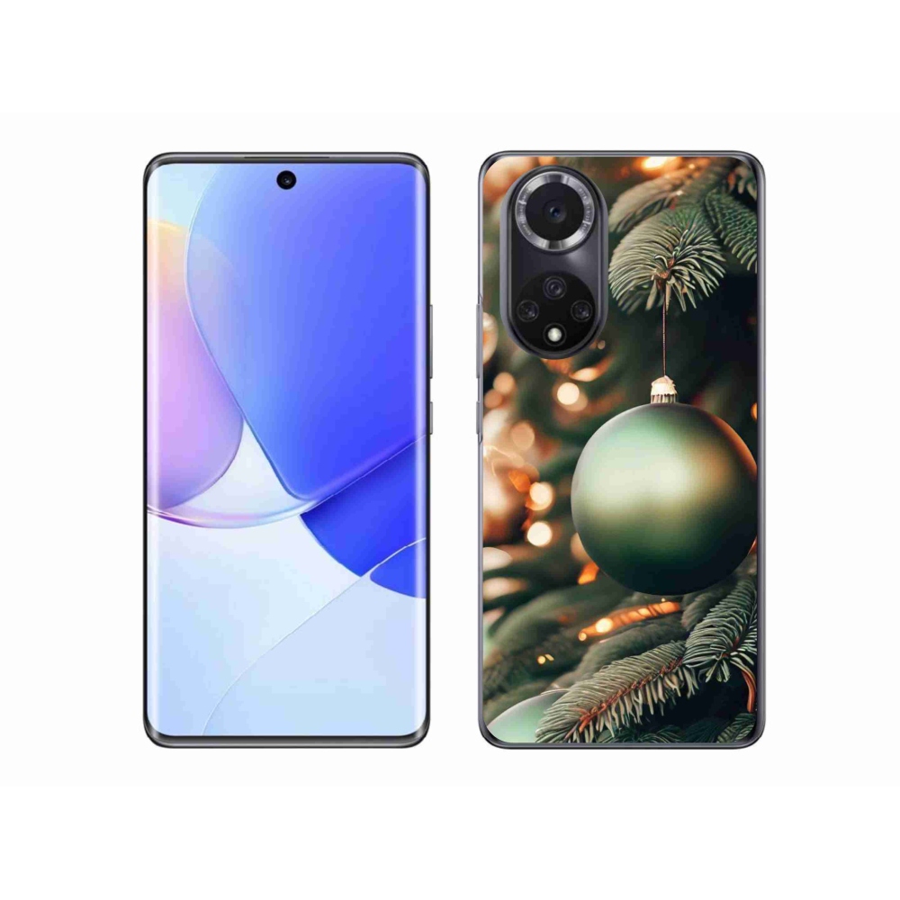 Gélový kryt mmCase na Huawei Nova 9 - vianočné ozdoby 1