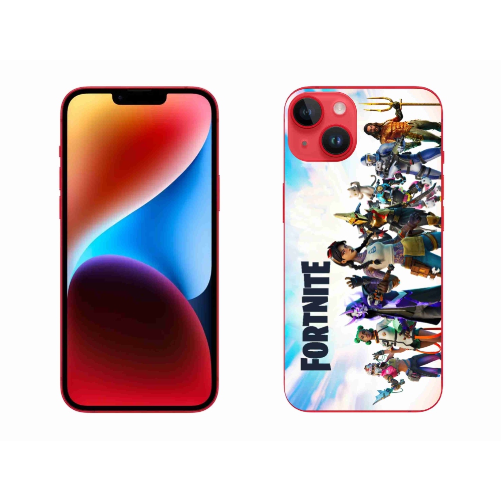 Gélový kryt mmCase na iPhone 14 Plus - fortnite