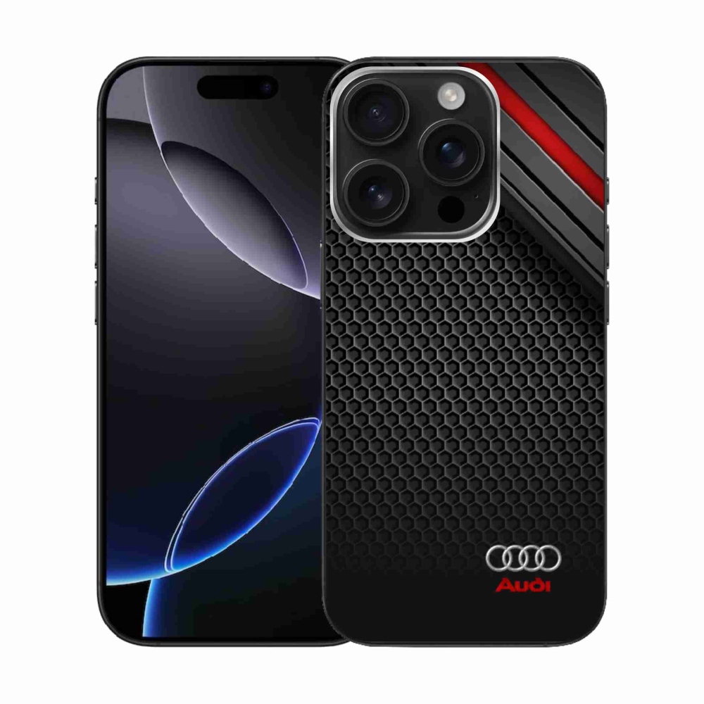 Gélový kryt mmCase na iPhone 16 Pro - audi 1