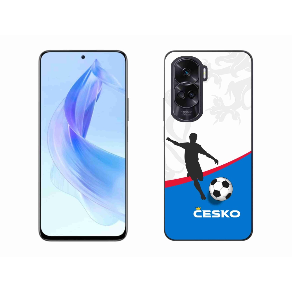 Gélový kryt mmCase na Honor 90 Lite - futbal Česko 1