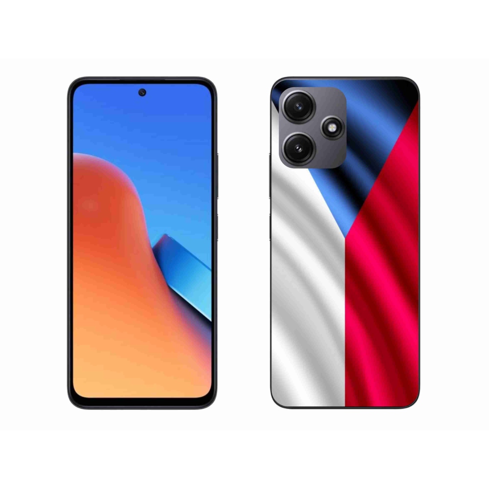Gélový kryt mmCase na Xiaomi Redmi 12 5G - česká vlajka