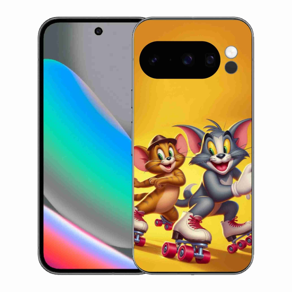 Gélový kryt mmCase na Google Pixel 10 Pro - tom a jerry