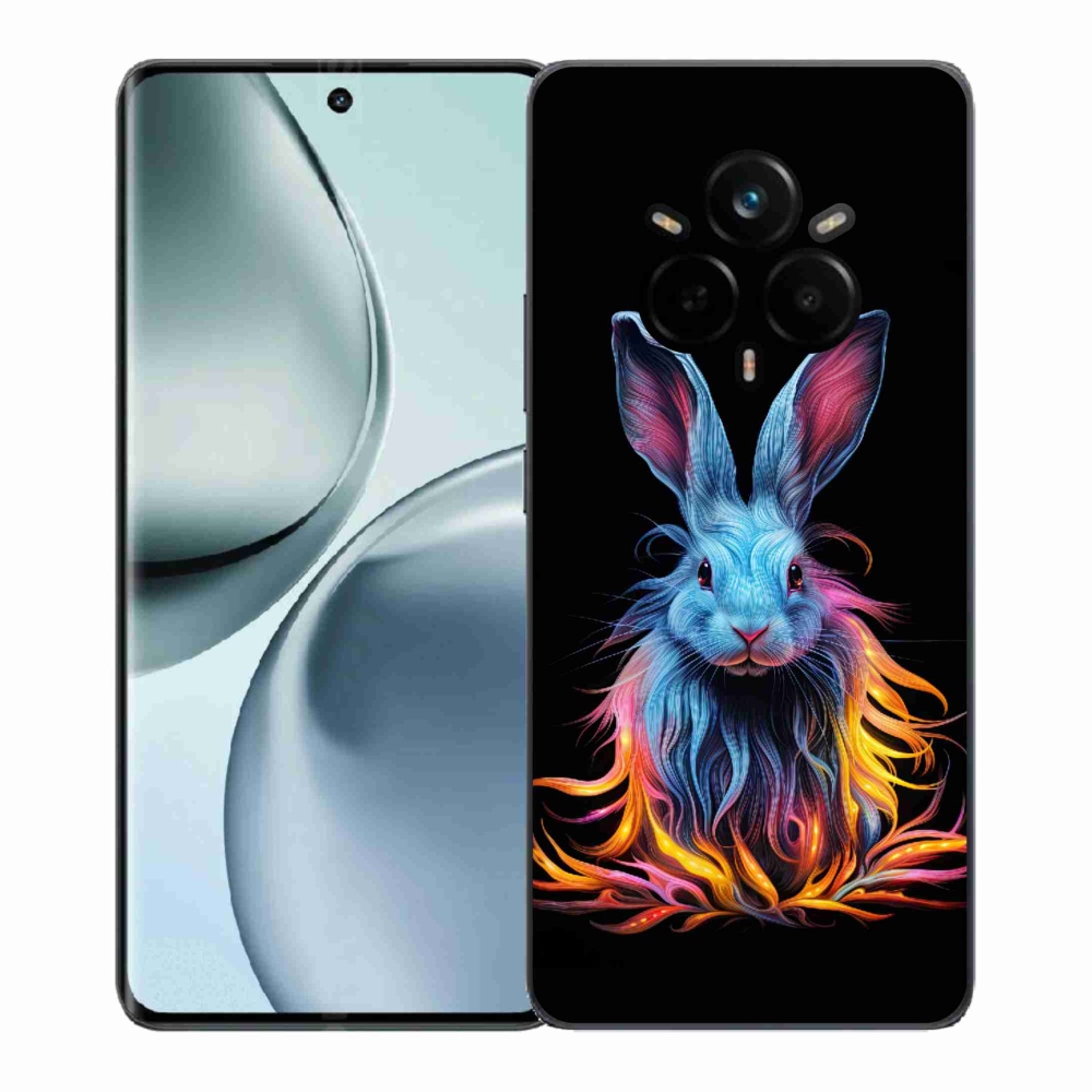 Gélový kryt mmCase na Realme 14 Pro+ 5G - abstraktný zajac