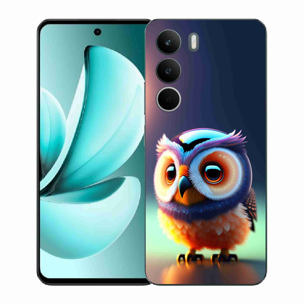 Gélový kryt mmCase na Realme C71 - sovička