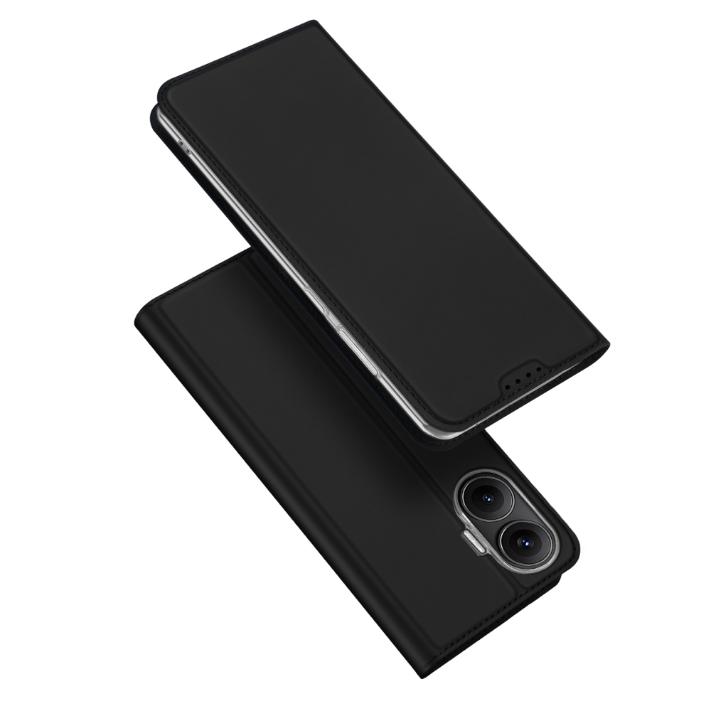 DUX knižkové púzdro na Xiaomi Poco F7 5G - čierne
