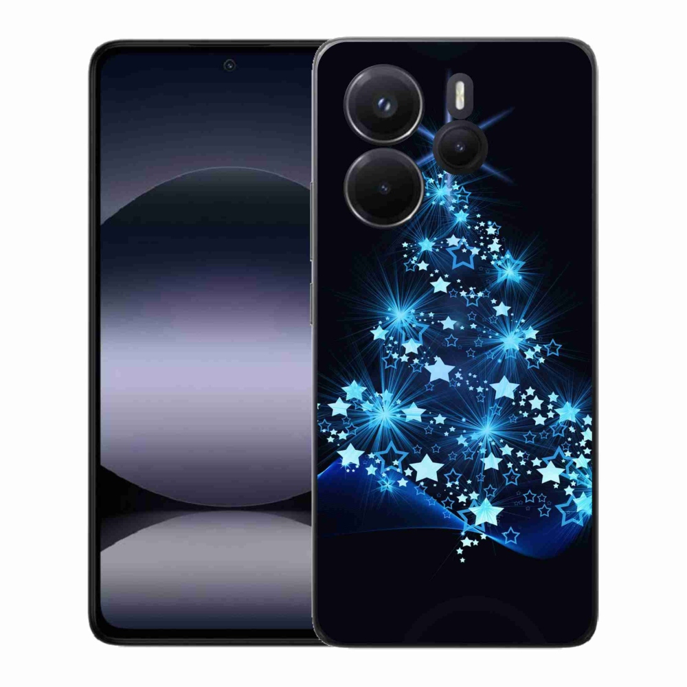 Gélový kryt mmCase na Xiaomi Redmi Note 14 - vianočný stromček