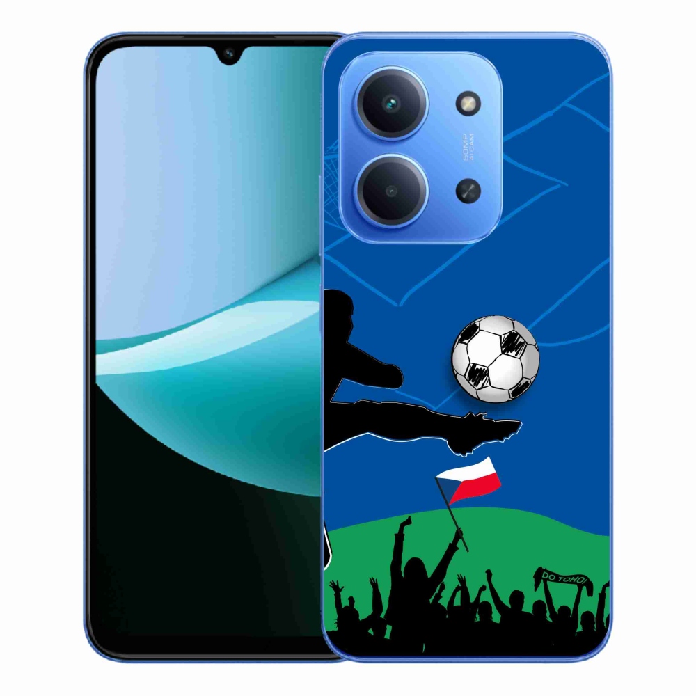 Gélový kryt mmCase na Xiaomi Redmi 15C 4G/5G (173mm) - fanúšikovia futbalu