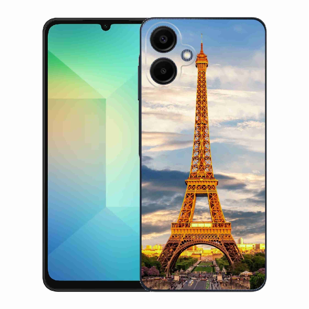 Gélový kryt mmCase na Samsung Galaxy A06 4G - eiffelova veža 3