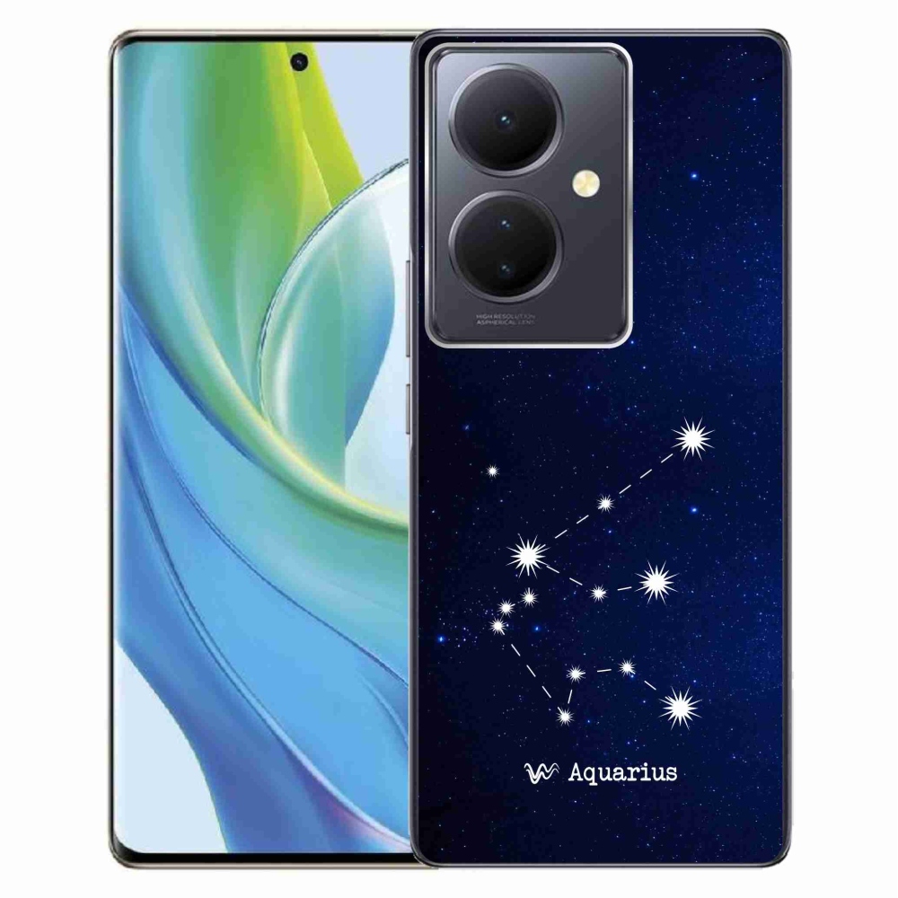 Gélový kryt mmCase na Vivo V29 Lite 5G - súhvezdie Vodnára