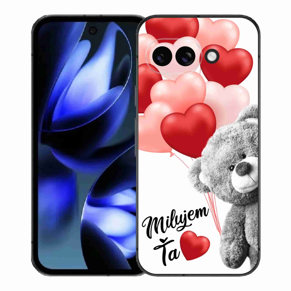Gélový kryt mmCase na Google Pixel 9a - milujem Ťa sk