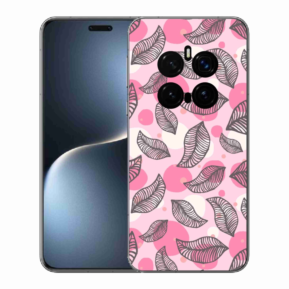 Gélový kryt mmCase na Honor Magic 7 Pro 5G - kreslené padajúce listy