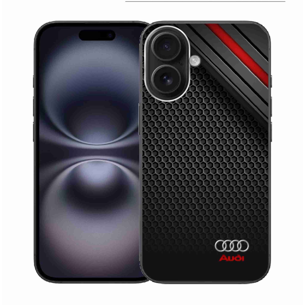 Gélový kryt mmCase na iPhone 16 - audi 1