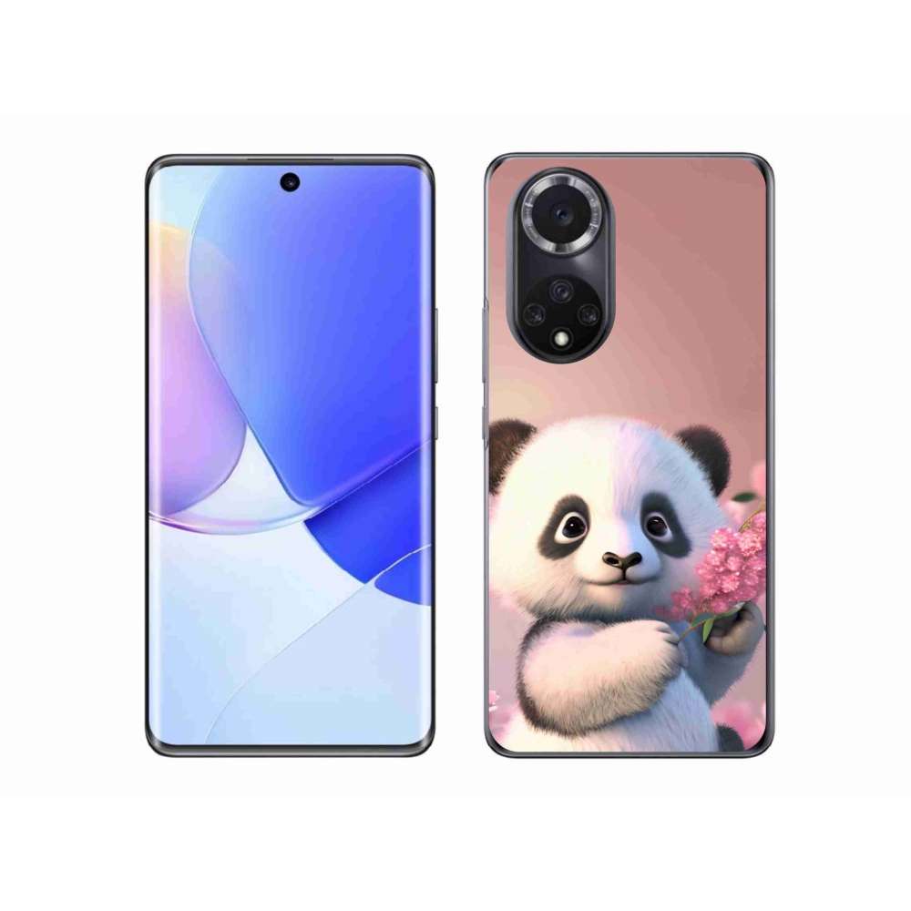 Gélový kryt mmCase na Huawei Nova 9 - roztomilá panda