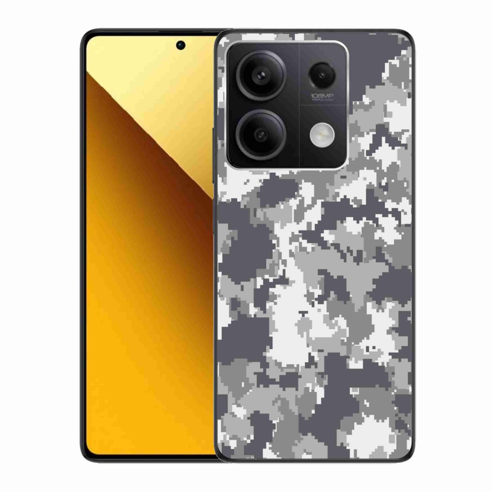 Gélový kryt mmCase na Xiaomi Redmi Note 13 5G - maskáčový vzor 2