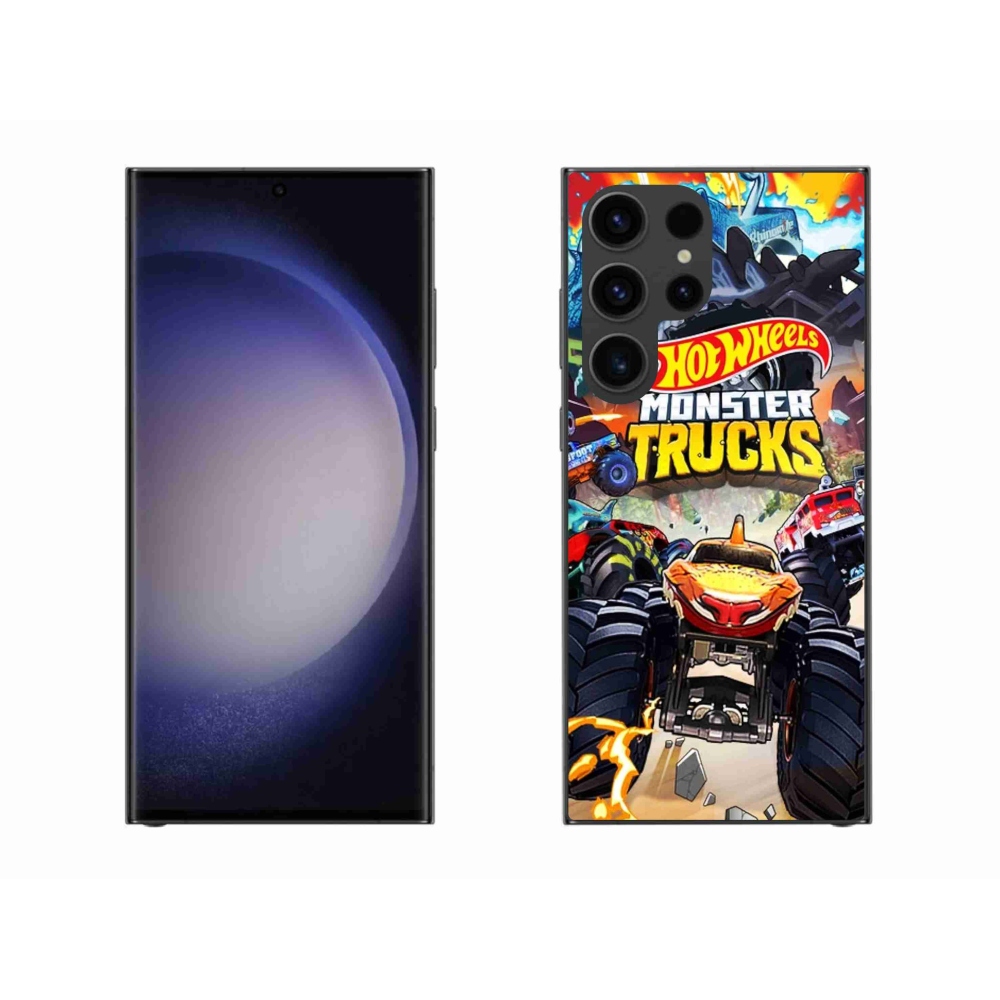 Gélový kryt mmCase na Samsung Galaxy S23 Ultra 5G - hot wheels 2