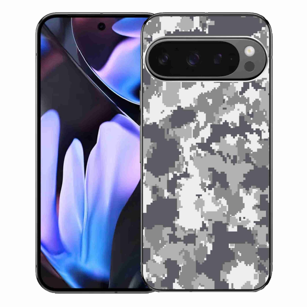 Gélový kryt mmCase na Google Pixel 9 Pro XL - maskáčový vzor 2