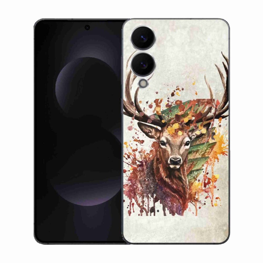 Gélový kryt mmCase na Samsung Galaxy S25 Edge - jeleň 1