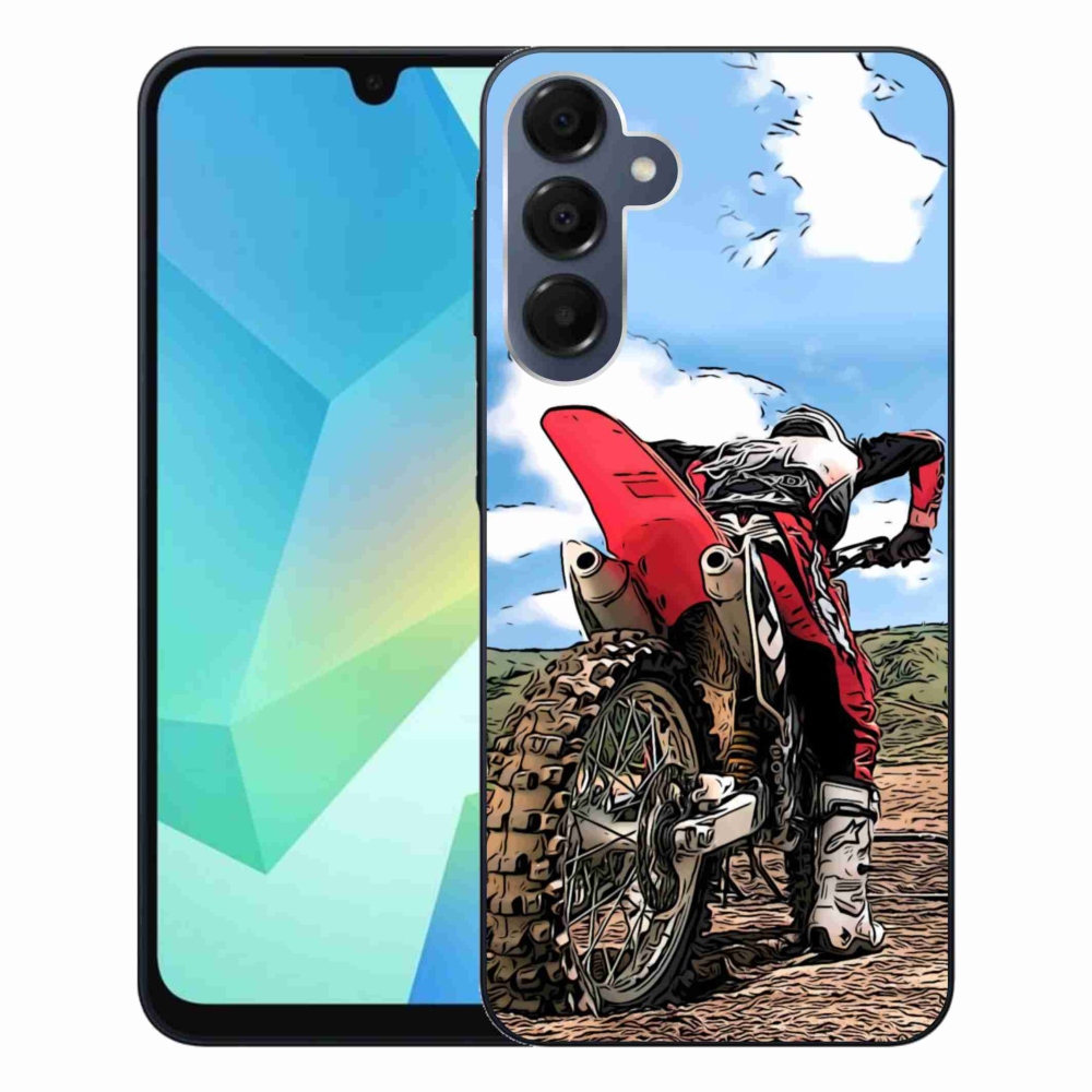 Gélový kryt mmCase na Samsung Galaxy A16 4G/5G - moto