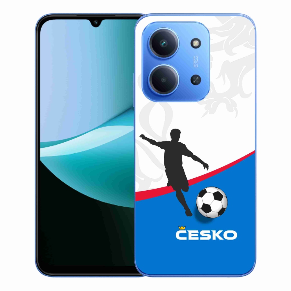 Gélový kryt mmCase na Xiaomi Redmi 15C 4G/5G (173mm) - futbal Česko 1