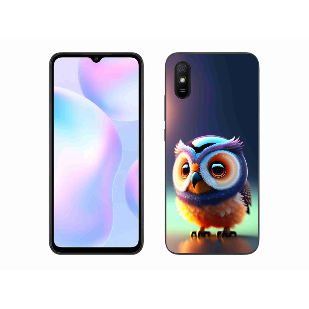 Gélový kryt mmCase na Xiaomi Redmi 9AT - sovička