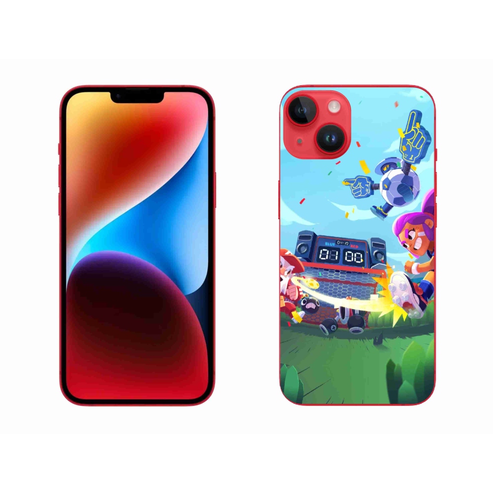 Gélový kryt mmCase na iPhone 14 Plus - brawl stars 1