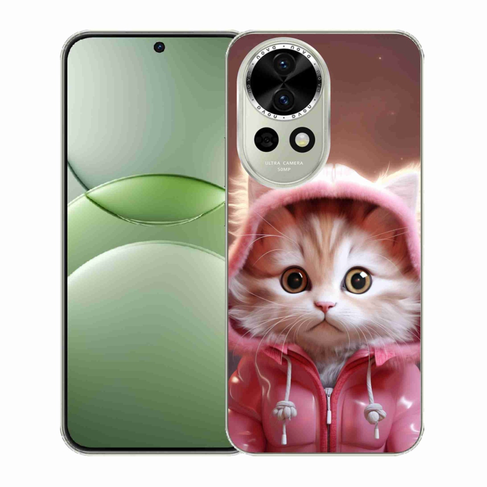 Gélový kryt mmCase na Huawei Nova 13 5G - roztomilé mačiatko 3