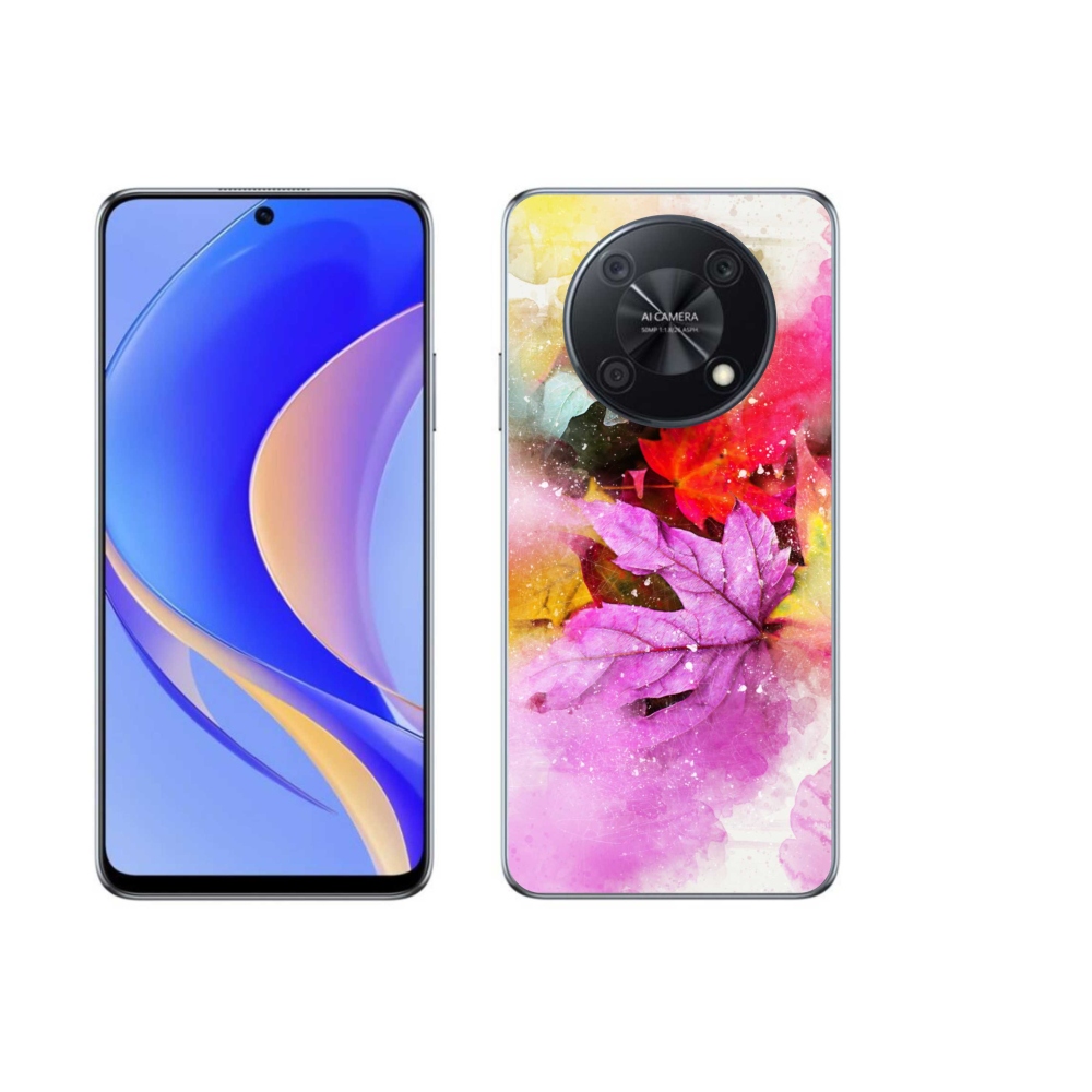 Gélový kryt mmCase na Huawei Nova Y90 - farebné listy