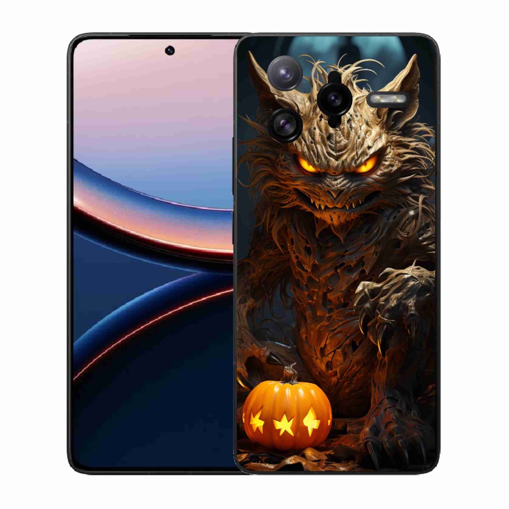 Gélový kryt mmCase na Xiaomi Poco F7 Ultra - halloweenska príšera