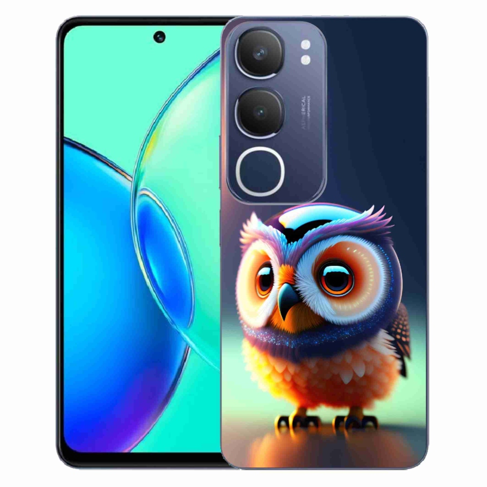 Gélový kryt mmCase na Vivo Y19s - sovička