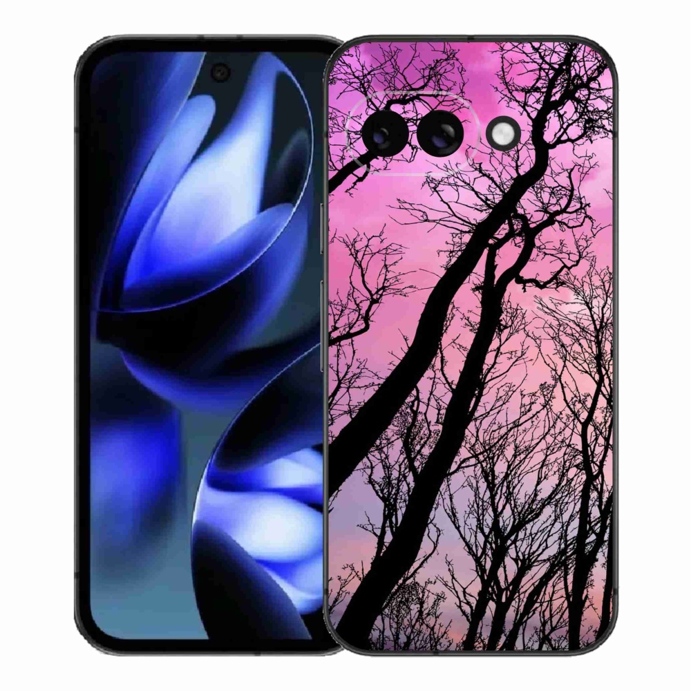 Gélový kryt mmCase na Google Pixel 9a - opadané stromy
