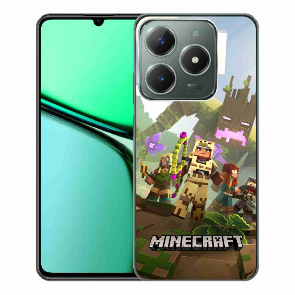 Gélový kryt mmCase na Realme C61 - minecraft 1