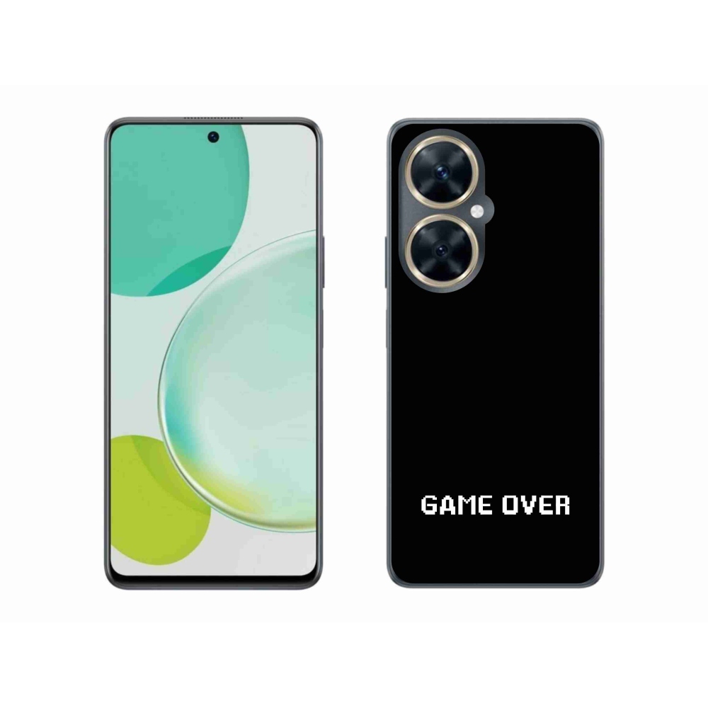 Gélový kryt mmCase na Huawei Nova 11i - game over čierne pozadie